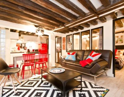 OPERA – MAGNIFICENT LOFT PARIS 17th CENTURY 4/5 P