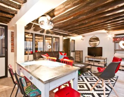 OPERA – MAGNIFICENT LOFT PARIS 17th CENTURY 4/5 P