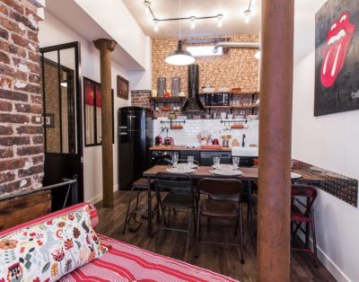 MONTMARTRE AND STREET OF THE MARTYRS – LOFT 4/7 PERS