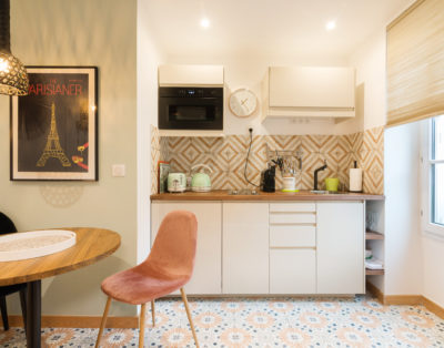 PEACEFULL RETRO-STYLE RETREAT IN THE HEART OF MARAIS 2/3 P