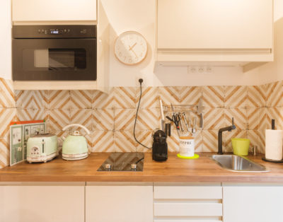 PEACEFULL RETRO-STYLE RETREAT IN THE HEART OF MARAIS 2/3 P