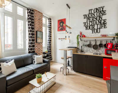 Authentic loft in the heart of le marais 2-4P