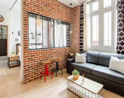 Authentic loft in the heart of le marais 2-4P