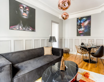 Calm & Cozy 3rooms near Trocadero Eiffel Tower 4P