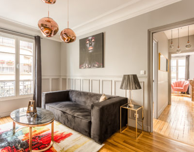 Calm & Cozy 3rooms near Trocadero Eiffel Tower 4P